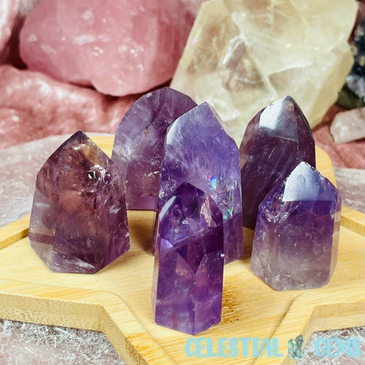 High Quality Amethyst Small Tower