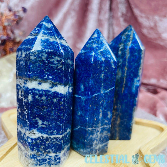 Lapis Lazuli Small Chunky Tower