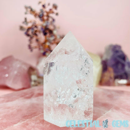 Clear Quartz Chunky Small Tower