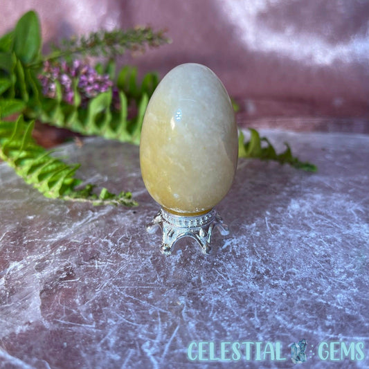 Golden Healer Quartz Egg Mini Carving