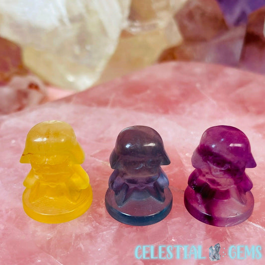 Fluorite Darth Vader (Star Wars) Mini Carving