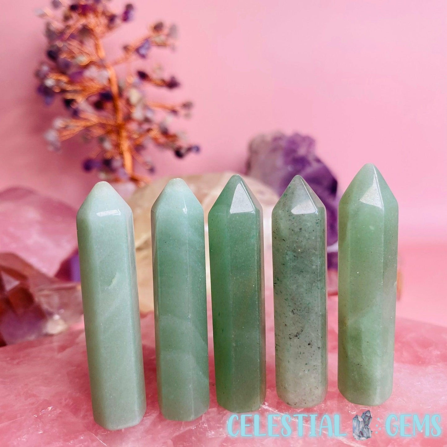 Green Aventurine Mini Point