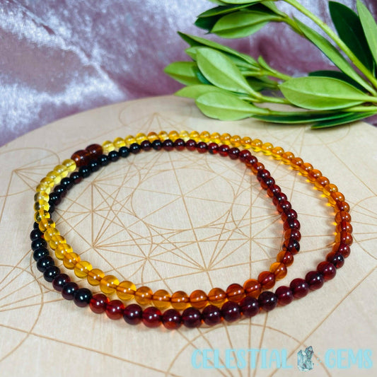 Amber Ombre Necklace 60cm