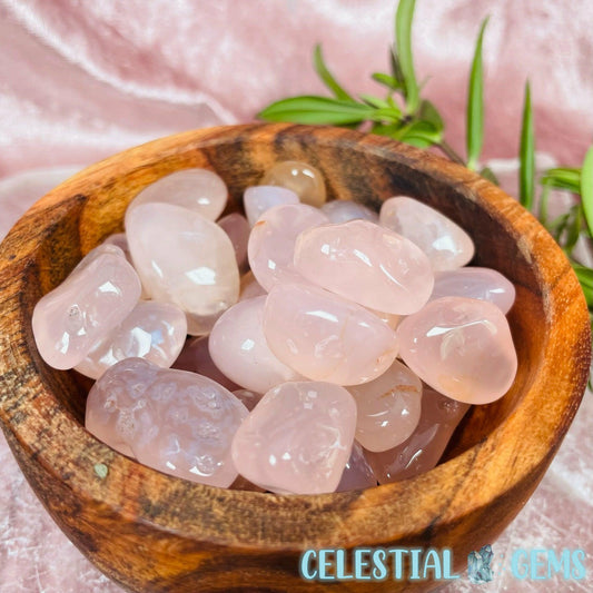 Pink Chalcedony Small Tumble